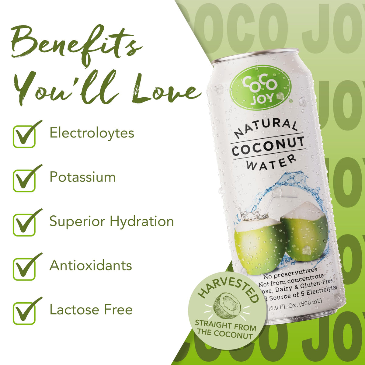 CoCo Joy on-the-go pack makes coconut water easy to carry on busy days.