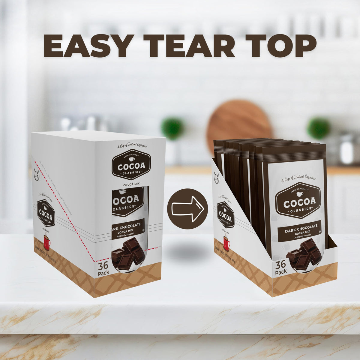 Cocoa Classics gluten-free kosher dairy certified mix for safe indulgence
