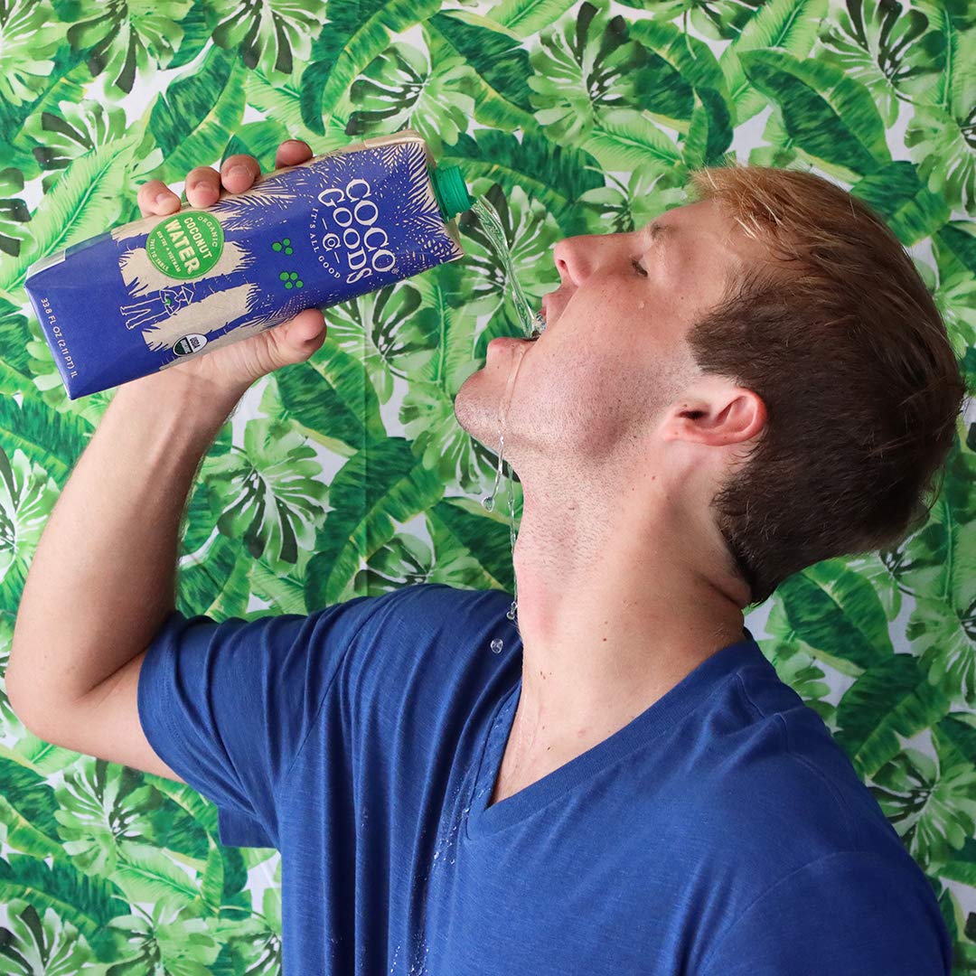Pour-friendly 1L bottle shows the fresh, naturally sweet taste with no added sugar.