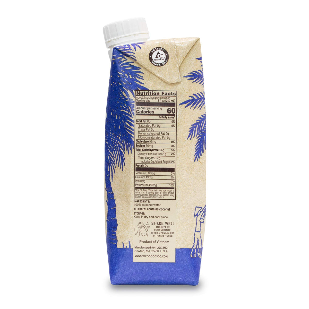 COCOGOODSCO vegan, gluten-free, kosher emblem signals inclusive options.