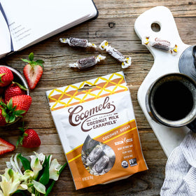 Cocomels gluten-free caramel, non-GMO and kosher