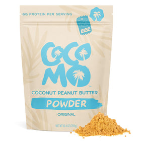 COCOMO Coconut Peanut Butter Powder Original for smoothies and spreads