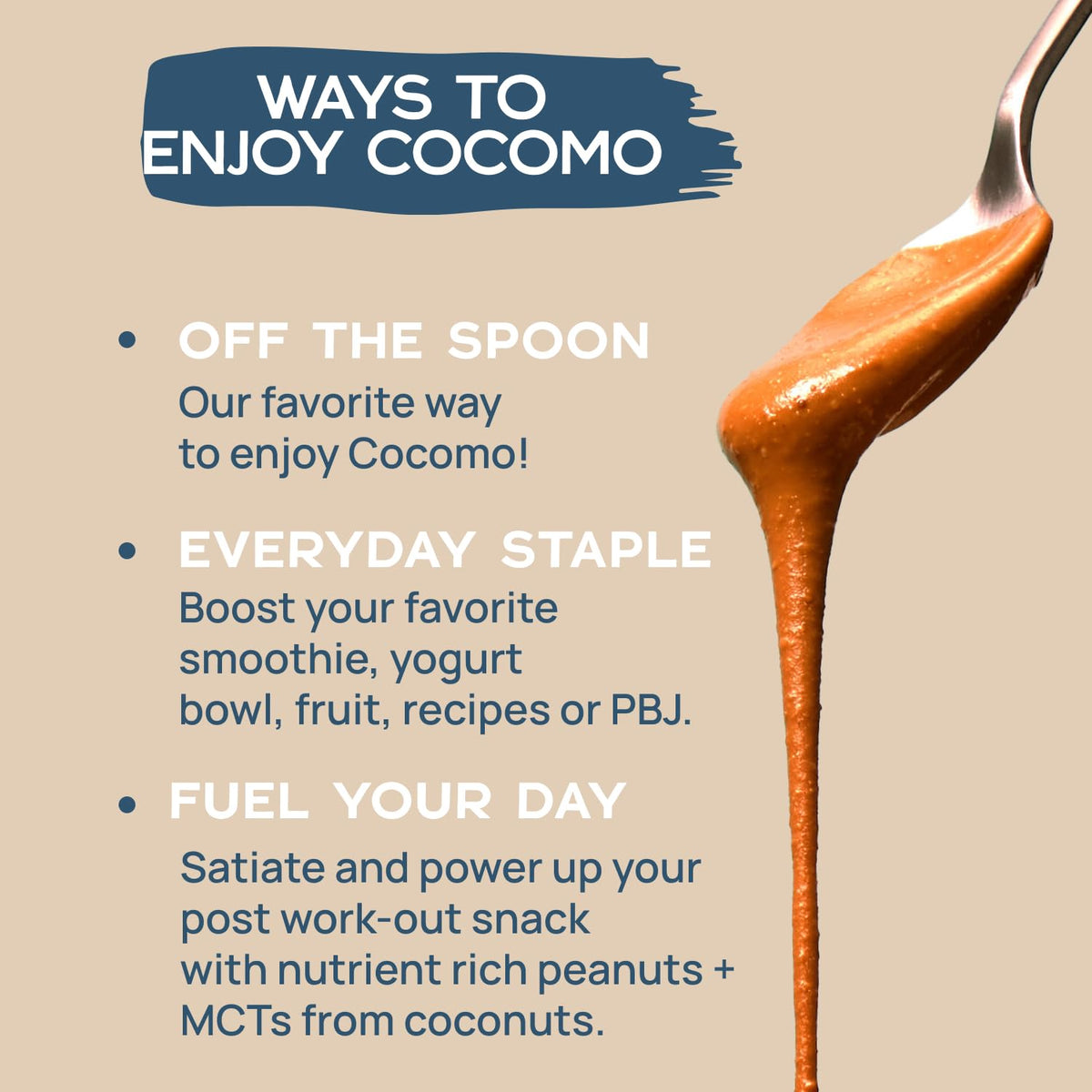Cocomo spread on toast demonstrates versatility for quick breakfasts