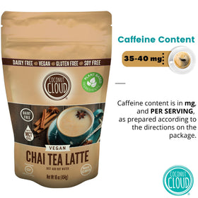 Coconut Cloud back-label photo communicates made in USA and quality standards.