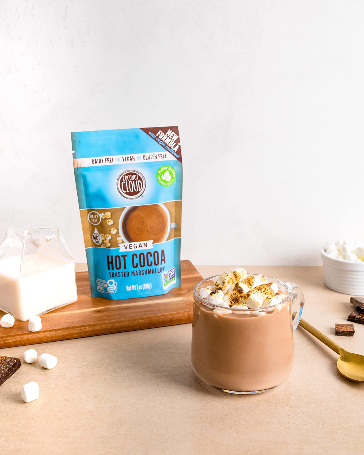 Coconut Cloud proudly displays a made-in-USA badge on packaging.