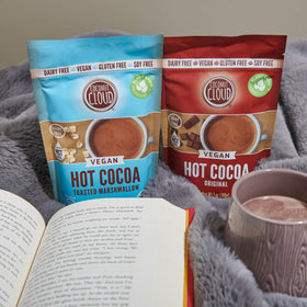 Coconut Cloud plant-based ingredients emphasize simple, clean cocoa.
