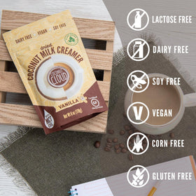 Coconut Cloud salted caramel sticks provide smooth, dairy-free richness in your drink.