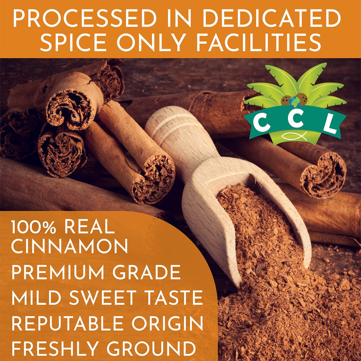 Coconut Country Living's Ceylon cinnamon powder with free eBook included for inspiration.