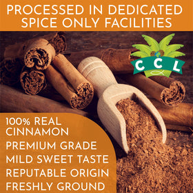 Coconut Country Living's Ceylon cinnamon powder with free eBook included for inspiration.