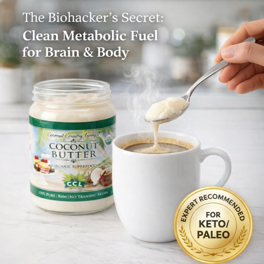 Coconut Country Living raw coconut butter enhances smoothies and curries.