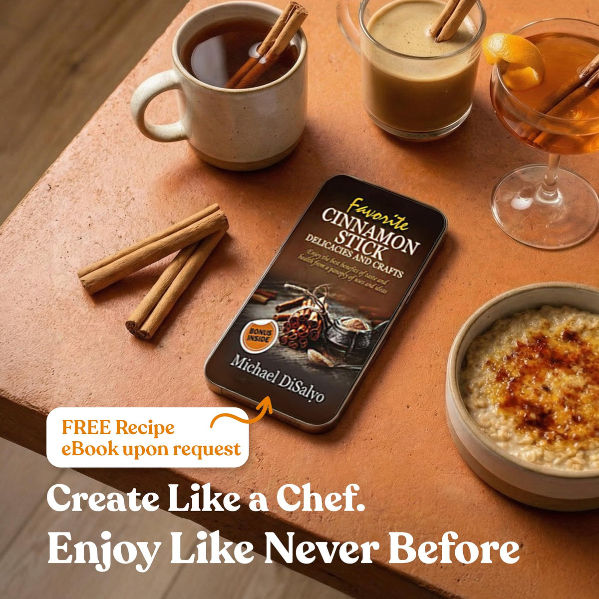 Gluten-free cinnamon sticks ideal for cinnamon tea and baking.