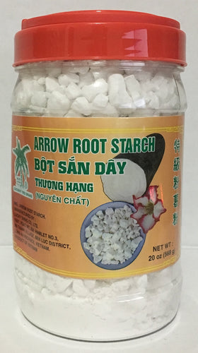 Coconut Tree Arrow Root Starch pack front view for gluten-free cooking.