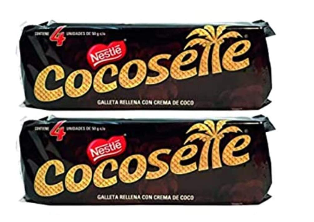 Cocosette Nestle 8-pack packaging shot, convenient snack for on-the-go enjoyment.