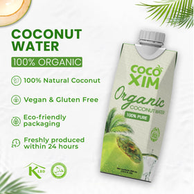 Cocoxim eco-friendly packaging for sustainable hydration.