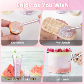 Easy to use pinch or shake into drinks or batters