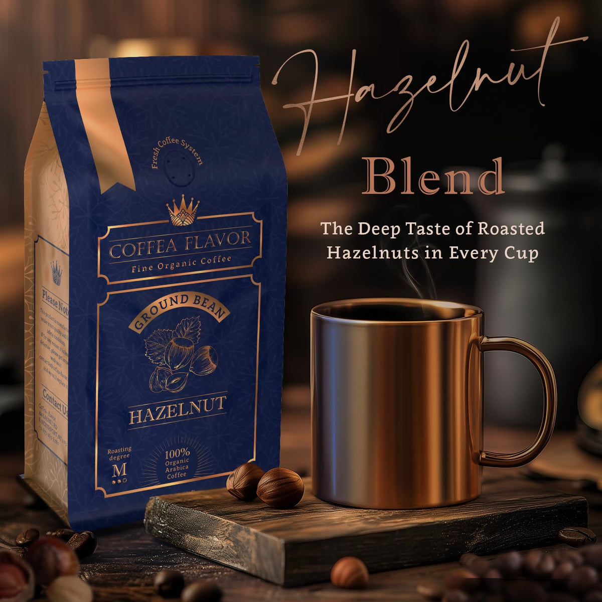 Coffea Flavor Caribbean-origin Arabica beans ready for espresso or pour-over