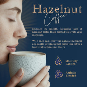 Coffea Flavor medium roast cup reveals clean, nutty notes