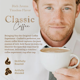 Coffea Flavor medium roast balanced acidity pour-over setup