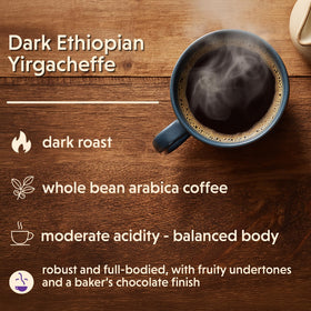 Coffee Bean Direct Dark Brazilian Santos espresso shot highlights bold aroma and full-bodied mouthfeel