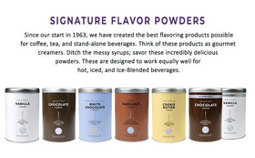 The Coffee Bean & Tea Leaf vanilla creamer used in baking adds subtle vanilla flavor