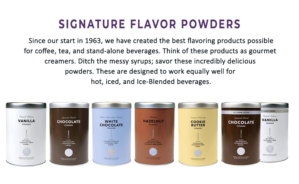 The Coffee Bean & Tea Leaf hazelnut creamer powder enhances baking