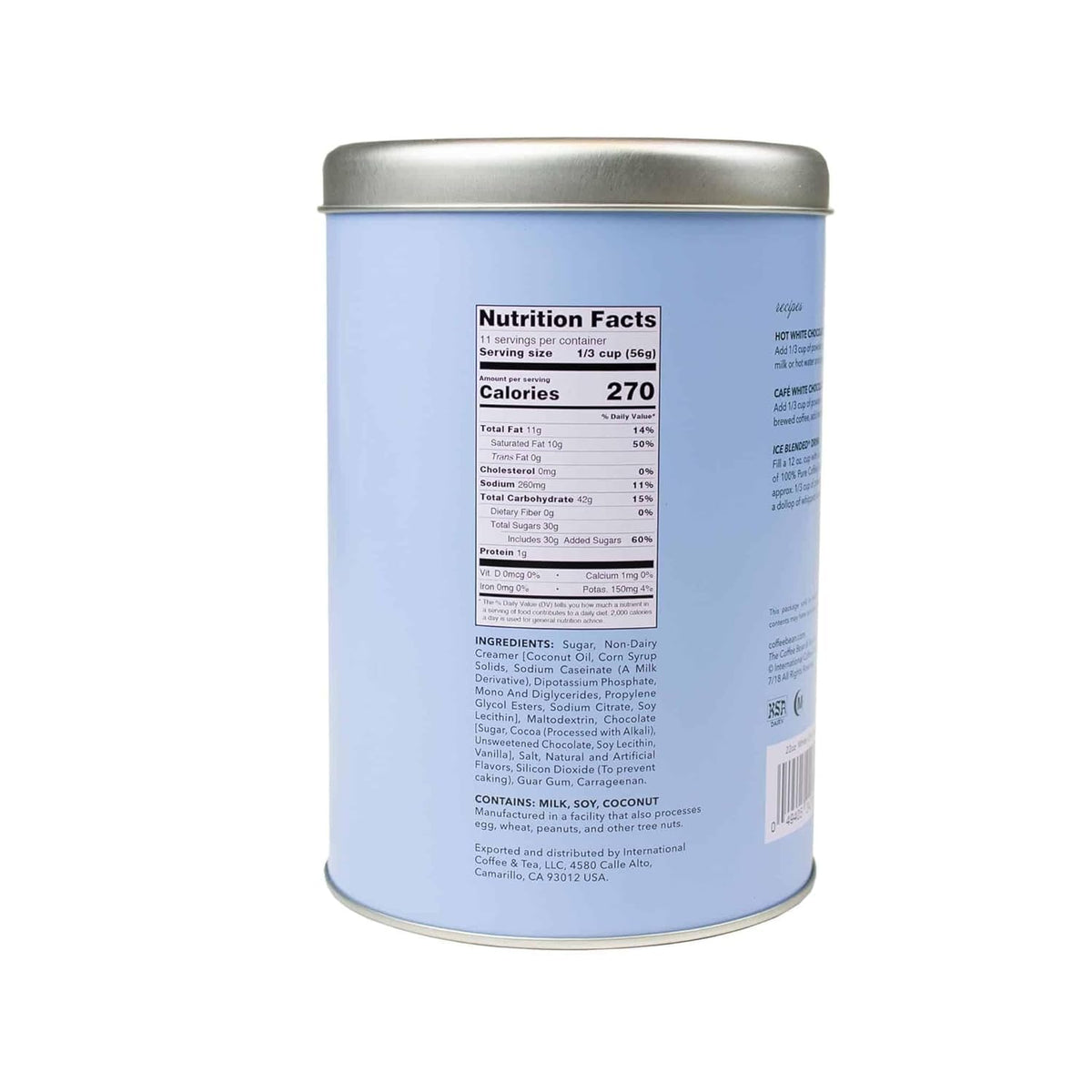 Easy scoop measures powder for quick, consistent mixing.