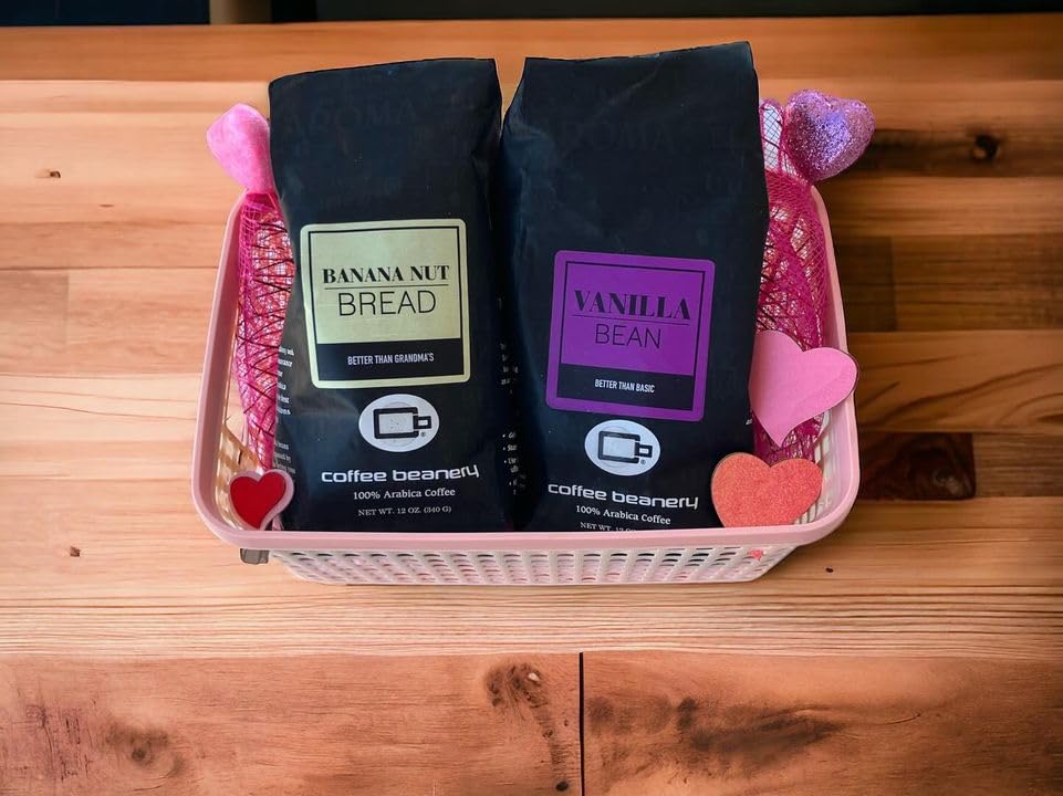 Dessert-friendly aroma pairing with Coffee Beanery Banana Nut Bread coffee