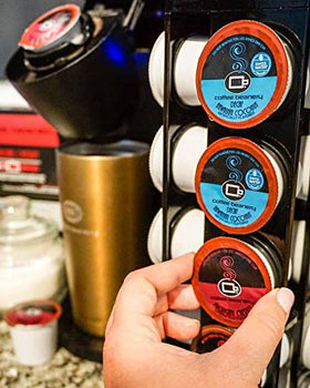 Coffee Beanery coffee pod close-up for convenient single-serve brewing