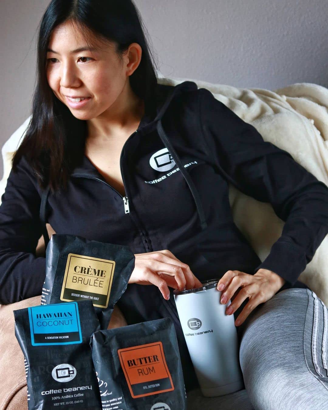 Coffee Beanery Hawaiian Coconut ground coffee for quick flavorful brews