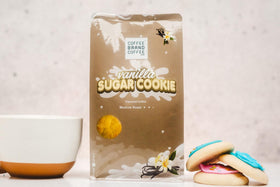 Coffee Brand Coffee vanilla sugar cookie ground for home brewing