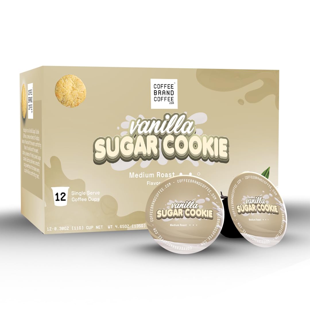Coffee Brand Coffee Vanilla Sugar Cookie K-Cup for cozy mornings
