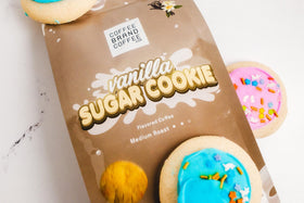Morning routine with Coffee Brand Coffee vanilla sugar cookie
