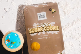 Packaging of Coffee Brand Coffee vanilla sugar cookie