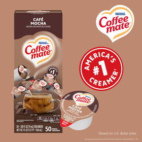 Coffee Mate Café Mocha pack of 200 singles for bulk office use