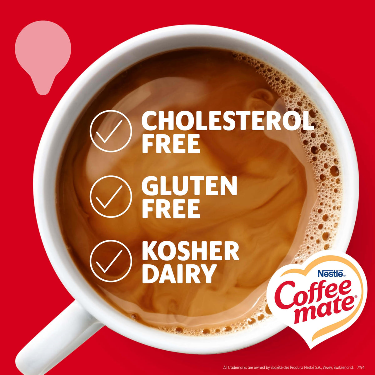Coffee Mate Italian Sweet Creme singles with gelato-inspired notes for dessert-like coffee.