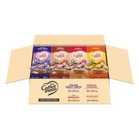 Coffee Mate Original Creamer Singles box on display for easy coffee customization.
