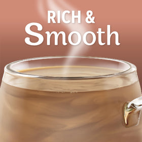 Coffee Mate creamy chocolate dream in a coffee cup for a smooth cup