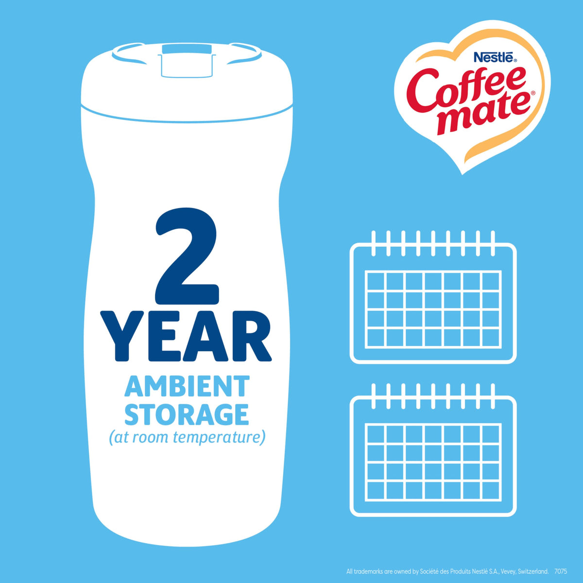 French Vanilla Coffee-mate label and lid indicating freshness and kosher dairy status