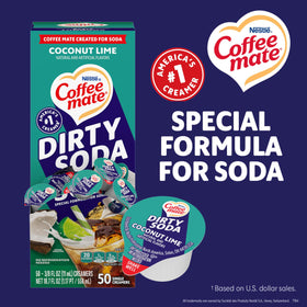 Coffee mate Non-Dairy creamer requires no refrigeration