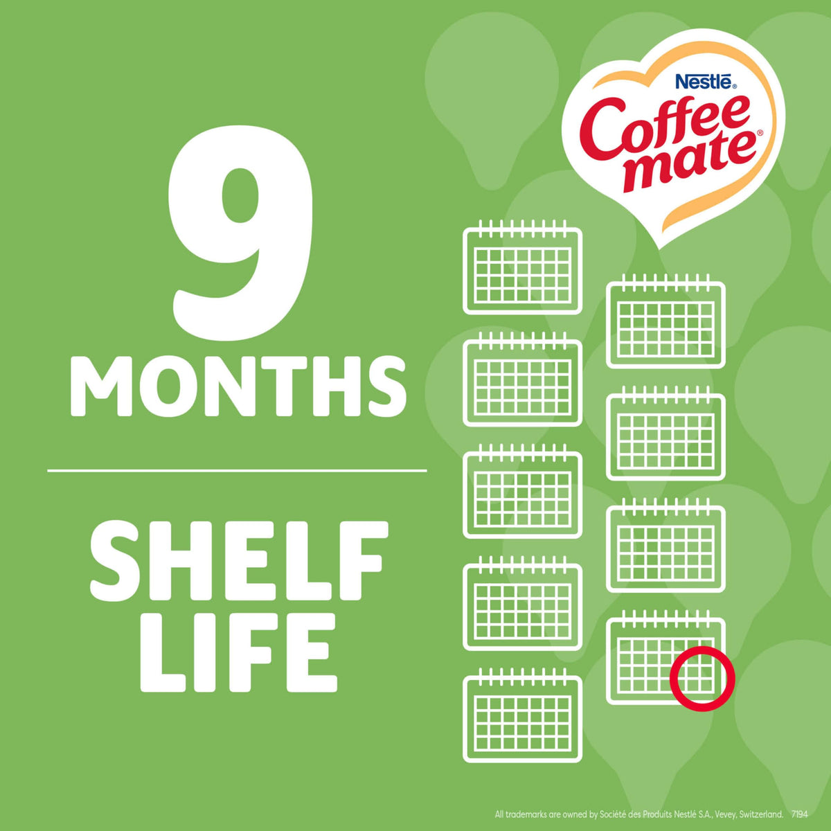 Coffee Mate non-dairy label highlights lactose-free option