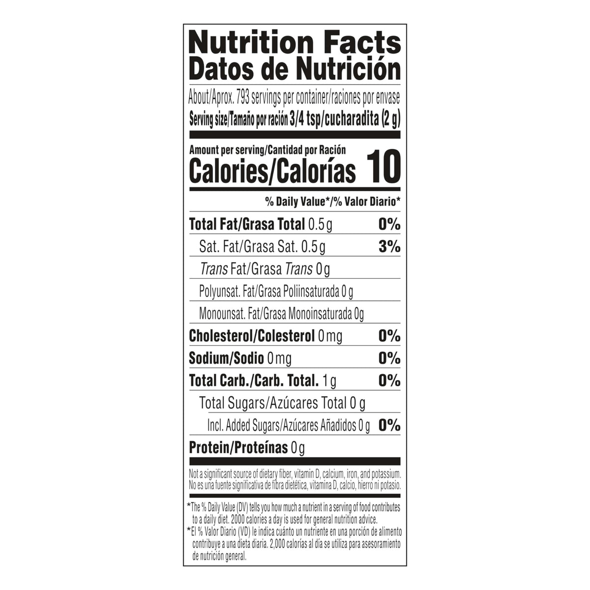 Coffee Mate Original shelf-stable creamer lasts up to 24 months.