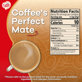 Coffee Mate Original bottle displayed on a store shelf