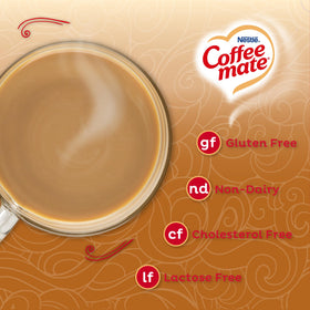 Coffee Mate Original creamer in a coffee cup for a smooth sip