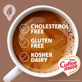 Coffee Mate Original creamer packaging on a pantry shelf