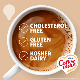 Coffee mate Original creamer stored at room temperature showing shelf stability