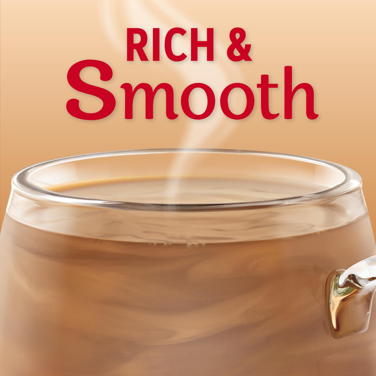 Close-up of Coffee Mate Original Fat Free Creamer label highlighting non-dairy formula