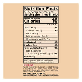 Coffee Mate Original Liquid Creamer 50-count box adds convenience and consistent flavor.