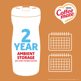 Coffee Mate Original Lite on a break room shelf ready for use