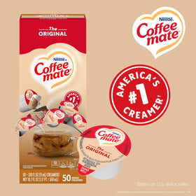 Coffee Mate Pack of 200 singles offers convenient shelf-stable creamers.