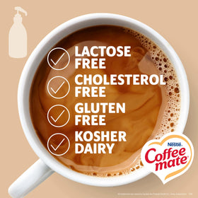 Coffee Mate pump system is tamper-proof for safe break room use